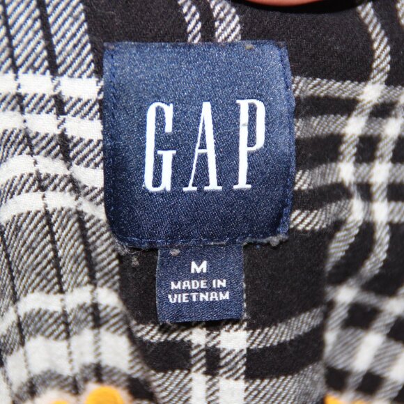 Steelers Flannel Pittsburgh Upcycled Women's Button Down NFL Football Size XS - Picture 6 of 6